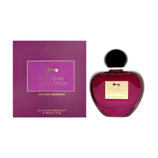 Antonio Banderas Her Secret Temptation Eau De Toilette 80ml