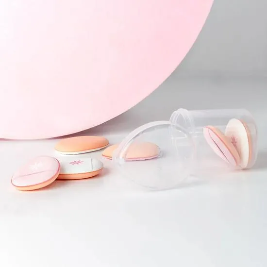 Brushworks Mini Pillow Puffs 6 Pack