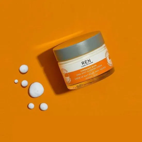REN Overnight Glow Dark Spot Sleeping Cream 15ml