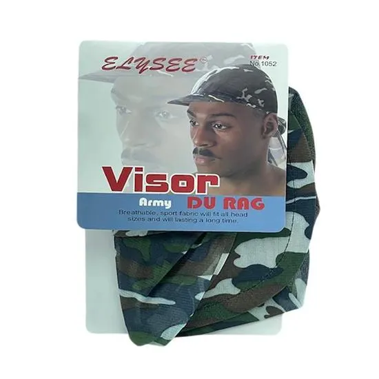 Elysee Star Visor Army Du Rag 1052