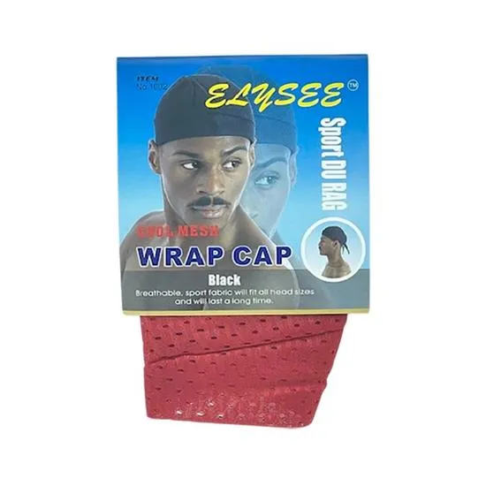 Elysee Star Sport Du Rag Cool Mesh Wrap Cap Assorted 1002