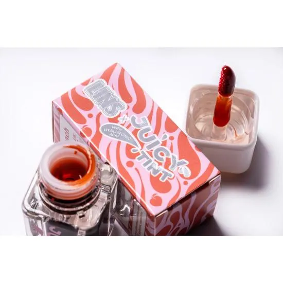 Glisten Cosmetics Lins X Peach Juicy Tint
