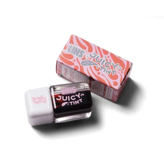 Glisten Cosmetics Lins X Peach Juicy Tint