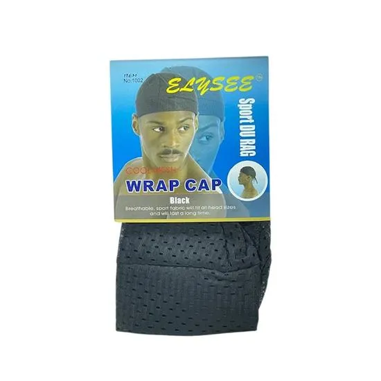 Elysee Star Cool Mesh Wrap Cap Sport Du Rag 1002