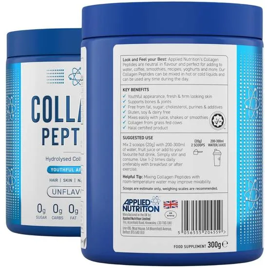 Applied Nutrition Collagen Peptides Powder 300g