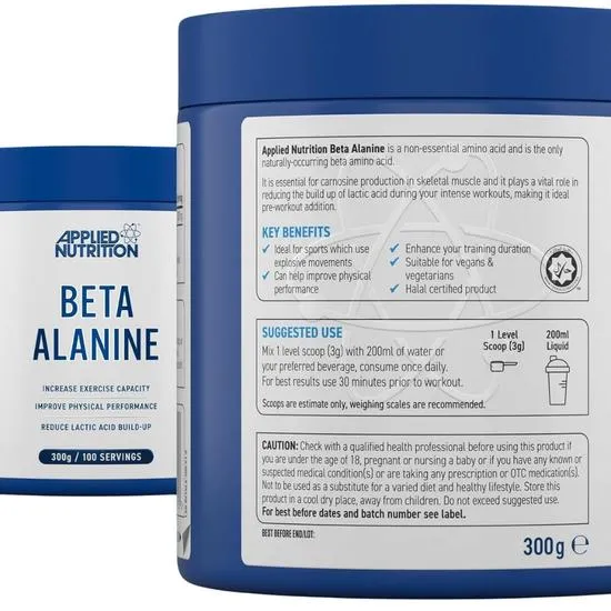 Applied Nutrition Beta-Alanine Powder 3000mg 300g