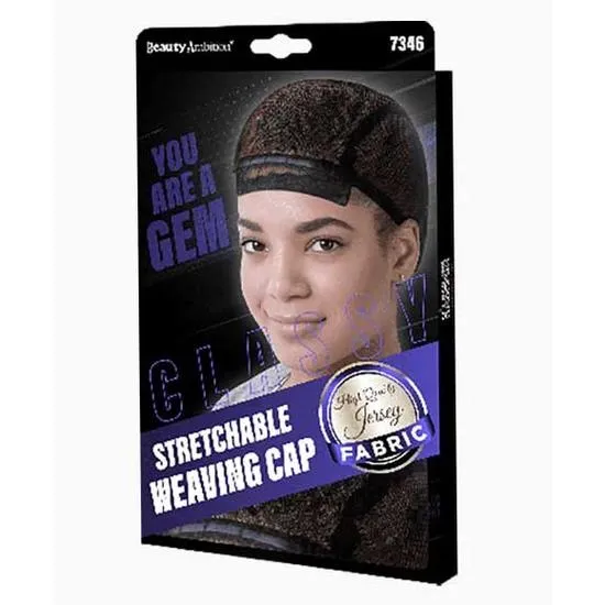 Kashmir Beauty Ambition Classy Stretchable Weaving Cap 7346 Black