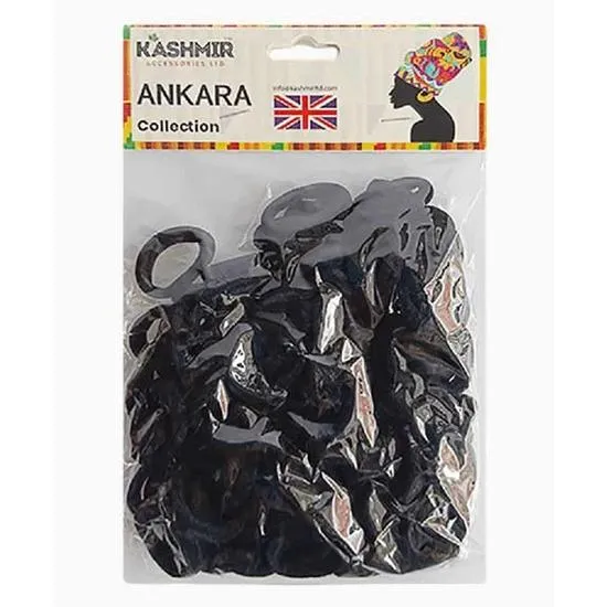 Kashmir Ankara Collection Jersey Ponytails 2576 Small / Black
