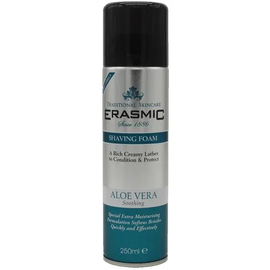Erasmic Aloe Vera Soothing Shaving Foam 250ml