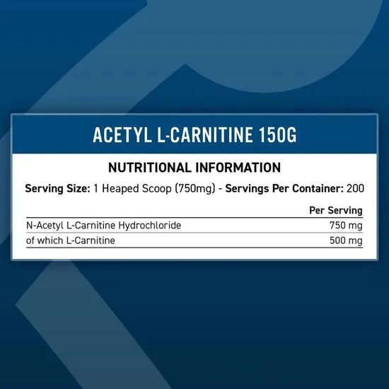 Applied Nutrition Aceytl L-Carnitine Powder 150g