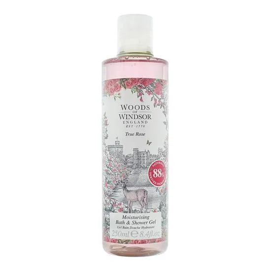 Woods of Windsor True Rose Moisturising Bath & Shower Gel 250ml