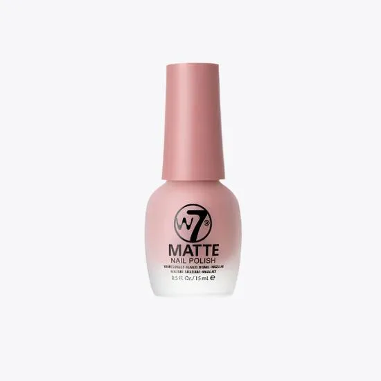 W7 Matte Nail Polish Beige
