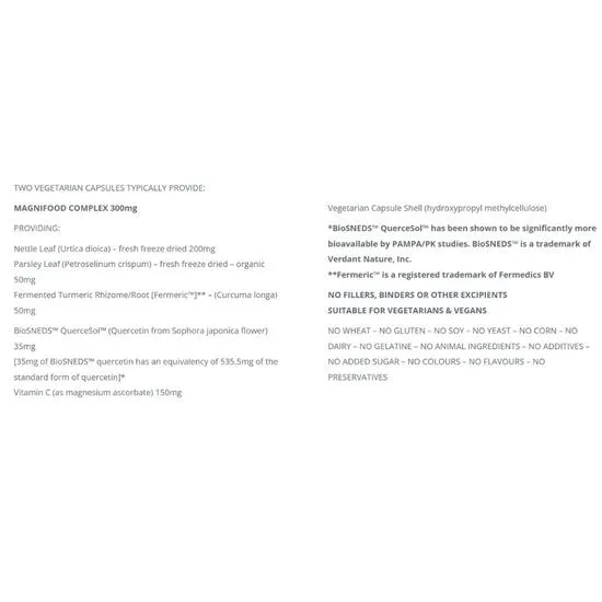 Terranova NextGen QuerceSol Quercetin Complex Capsules 50 Capsules