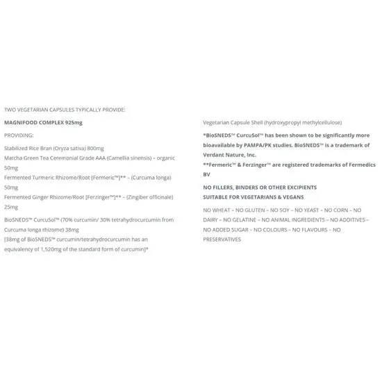 Terranova NextGen CurcuSol Curcumin Complex Capsules 50 Capsules