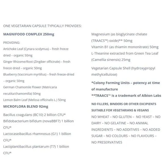 Terranova Microbiome Challenge Capsules 50 Capsules