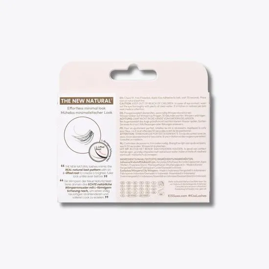 Kiss Natural Trio False Lash Cluster Noir