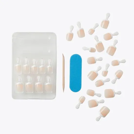 Kiss Salon Acrylic French Nails Power Play