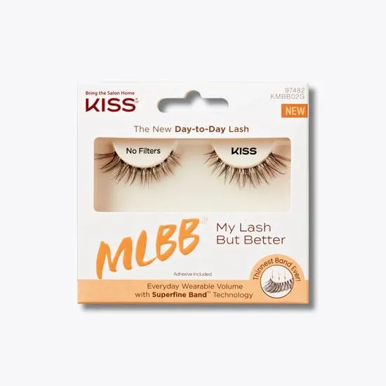 Kiss MLBB My Lash But Better False Eyelashes 02 No Filters