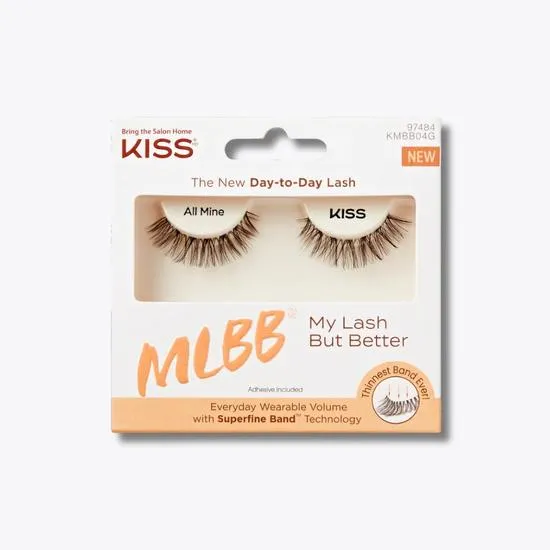 Kiss MLBB My Lash But Better False Eyelashes 02 No Filters