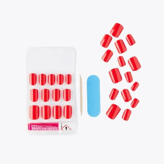 Kiss Gel Fantasy Read-To-Wear Nails Ribbons