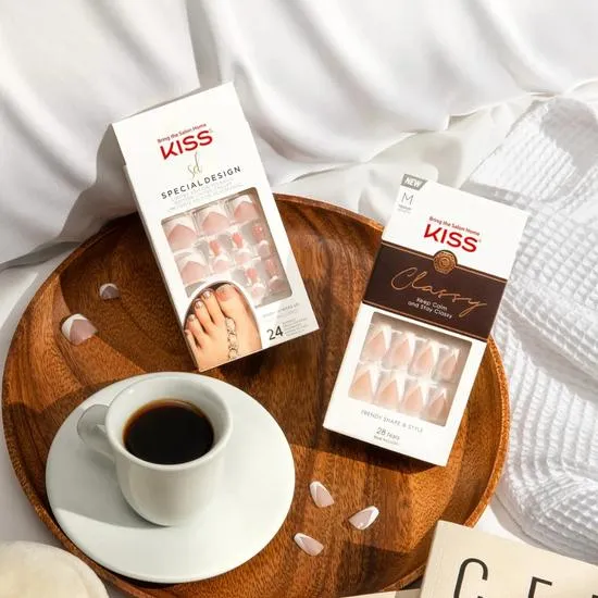 Kiss Classy False Nails Silk Dress