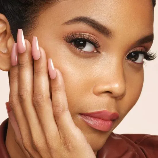 Kiss Bare-But-Better Acrylic Gel Nails Nude Nude