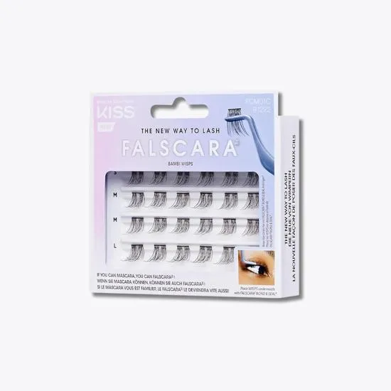 Kiss Falscara WISPS Eyelash Clusters Multi Bambi (10-14mm)