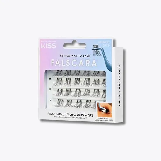 Kiss Falscara WISPS Eyelash Clusters Multi Bambi (10-14mm)