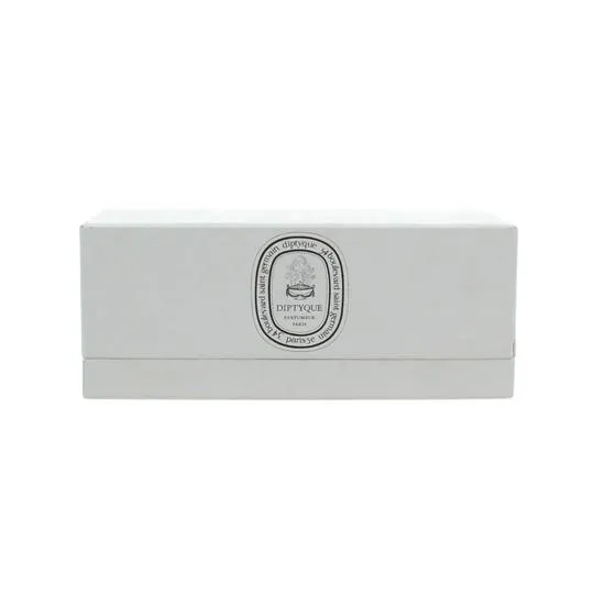 Diptyque Set Of Three Scented Candles Baies Roses Figuier Set 3 x 70g