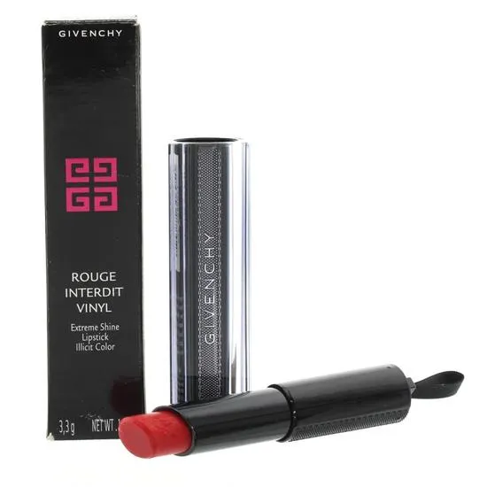 GIVENCHY Rouge Interdit Vinyl Lipstick 11 Rouge Rebelle