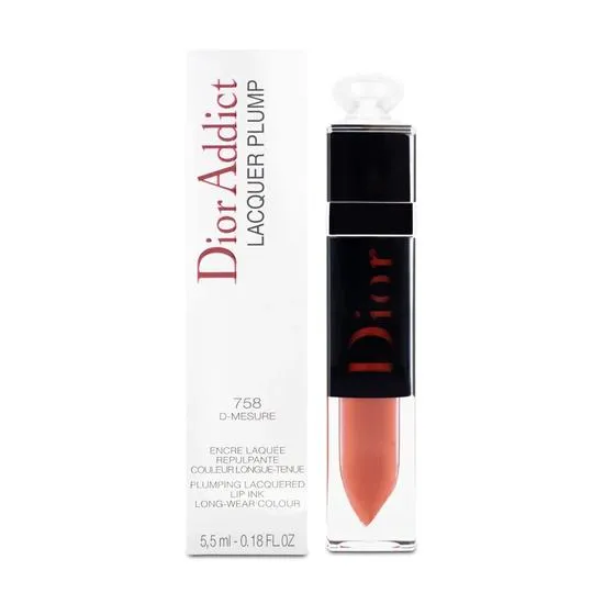 DIOR Addict Plump Lipstick 758 D-Mesure Red Lacquer