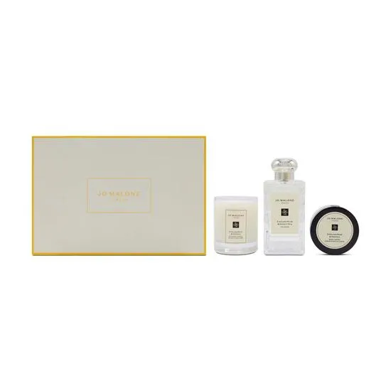 Jo Malone London English Pear Cologne With Candle & Body Cream Gift Set 100ml