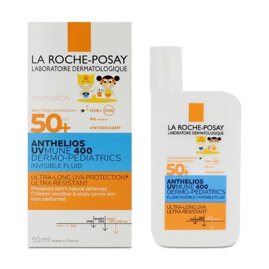 La Roche-Posay Anthelios UVMUNE 400 Dermo-Pediatrics Ultra Light Invisible Fluid SPF 50+ 50ml