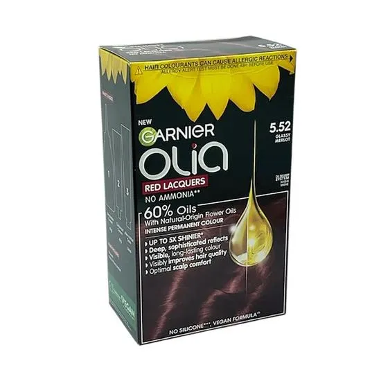 Garnier Olia Red Lacquers Intense Permanent Hair Colour 7.25 Vinyl Blush