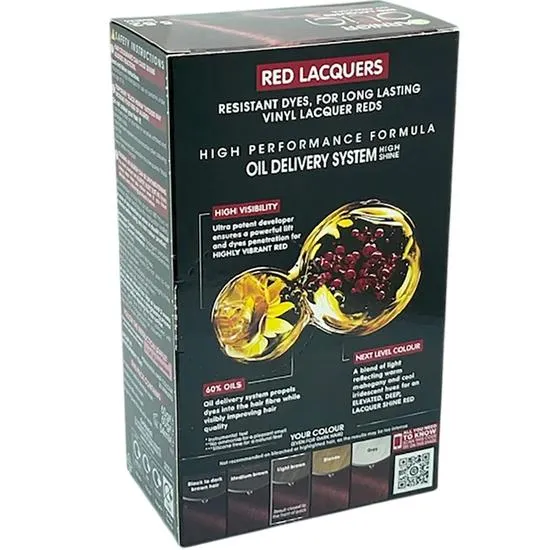 Garnier Olia Red Lacquers Intense Permanent Hair Colour 7.25 Vinyl Blush