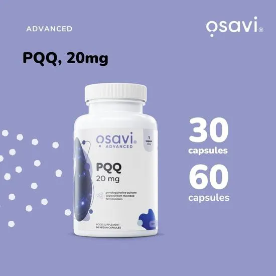 Osavi PQQ 20mg Capsules 30 Capsules