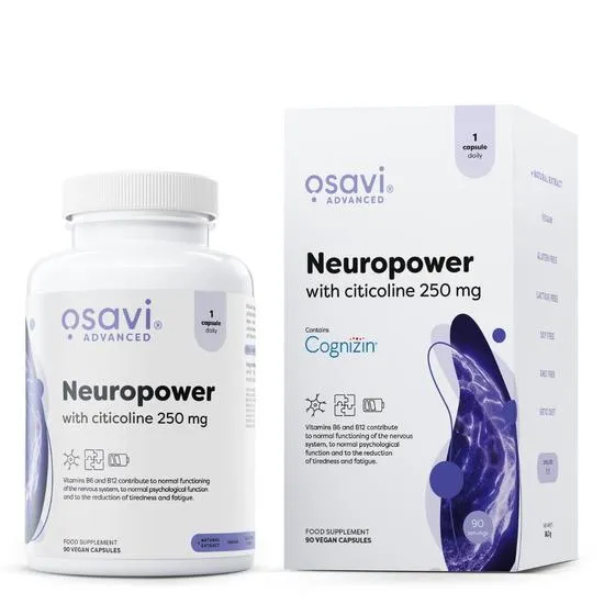 Osavi Neuropower With Citicoline 250mg Capsules 60 Capsules