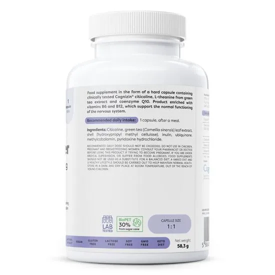 Osavi Neuropower With Citicoline 250mg Capsules 60 Capsules