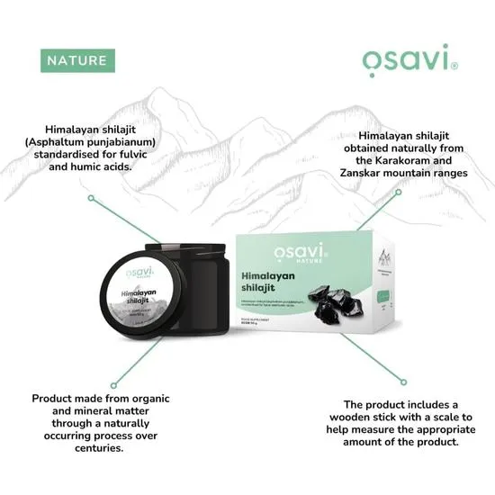 Osavi Himalayan Shilajit Resin 25g