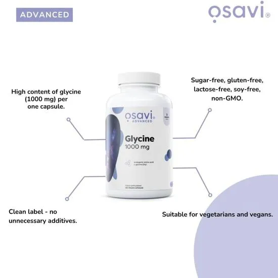 Osavi Glycine 1000mg Capsules 60 Capsules