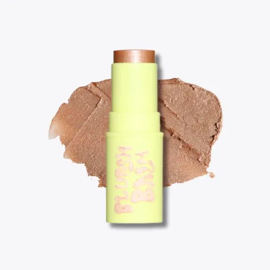 Made By Mitchell Blursh Balm Lights Cream Highlighter Champagne Spray