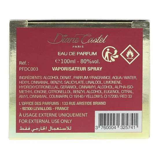 Diane Castel My Divine Eau De Parfum 100ml