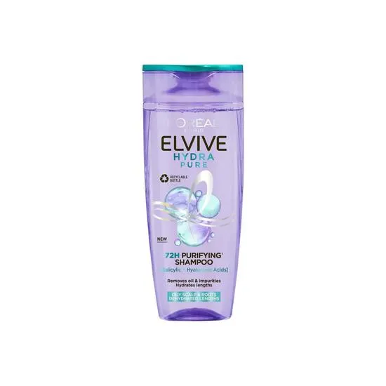 L'Oreal Elvive Hydra Pure 72h Purifying Shampoo 400ml