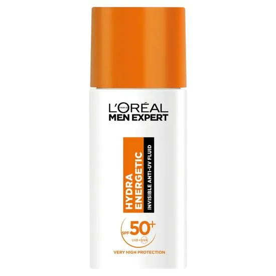 L'Oreal Paris Men Expert Hydra Energetic Daily Invisible Fluid SPF 50 50ml
