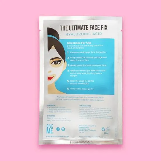 Give Me Hyaluronic Acid & Collagen Sheet Masks Twin Pack