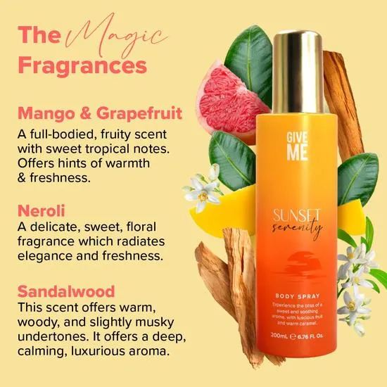 Give Me Sunset Serenity Body Spray