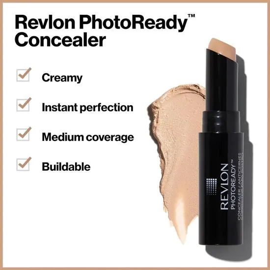 Revlon Photoready Concealer 002 Light Pale 003 Light Medium 002 Light Pale / 3.2 g