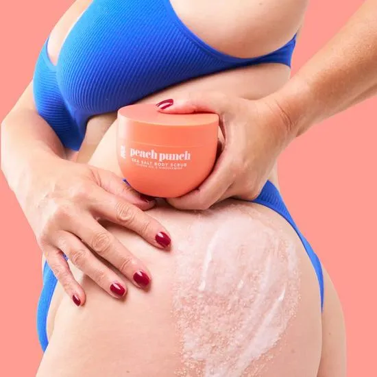 Give Me Peach Punch Sea Salt Body Scrub
