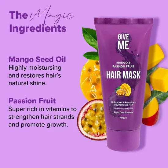 Give Me Mango & Passion Fruit Deep Conditioning Hair Mask