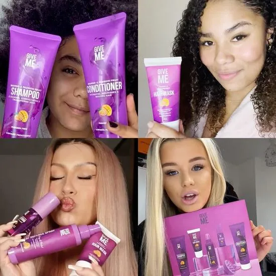 Give Me Mango & Passion Fruit Full Hair Care Set